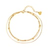 Classic Trio Chain Anklet Waterproof