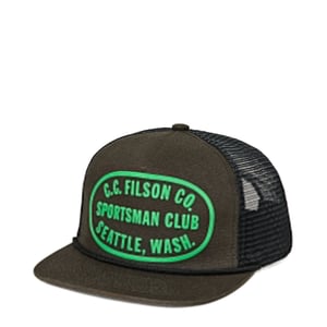 Filson Trucker Mesh Cap Dark Forest / Sportsman