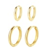 Grace Earring Set Sterling Silver Gold