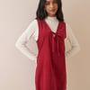 Red Cord Nila Shift Mini Dress