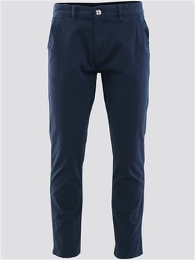 Crosshatch Roysden Chinos - Navy - 38S