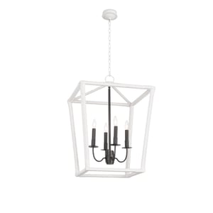Whitewash Luminary Lantern