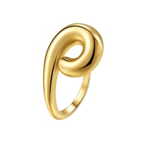 Looped Knot Open Ring