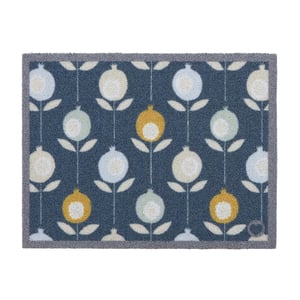 Pepino Blue Outdoor Doormat - 60x80cm
