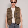 Tactical Gilet Jacket in Khaki