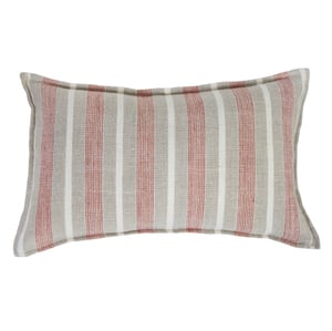 Montecito 14" X 24" Lumbar Pillow With Insert   Terra Cotta