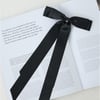 Whimsy Bow Hair Clip Black