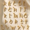 18ct Gold Vermeil Initial Pendant - J