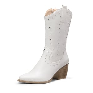 DREAM PAIRS Dakota Western Cowboy Boots