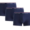 Tommy Jeans 3-Pack Repeat Logo Trunks - Peacoat - M