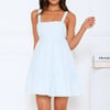 Sunset Snaps Mini Dress Blue