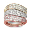 Jeulia Stacking Sterling Silver Women's Band Set