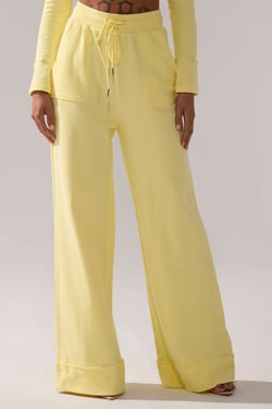 AKIRA Butterfinger Wide Leg Sweatpant | Size 1X
