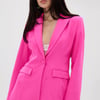 AKIRA Pretty Fitted Blazer | Pink | Size Small