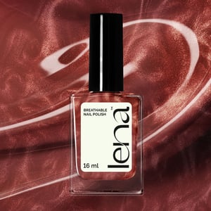LENA Breathable & Water-Permeable Halal Holographic Nail Polish - Shisha All Night - LE254