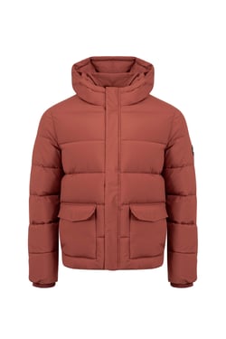 Weird Fish Calderwood Heavy Weight Padded Jacket  Conker Size XL