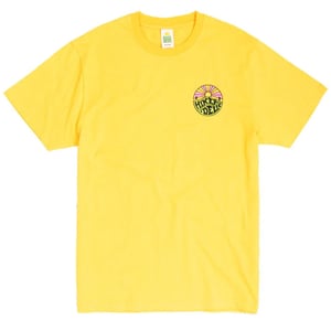 Hikerdelic Original Logo SS T-Shirt Washed Yellow