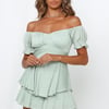 Proper Credit Romper Pistachio