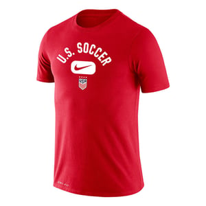 Men's Nike USWNT Arch Dri-Fit Red Tee / 2X