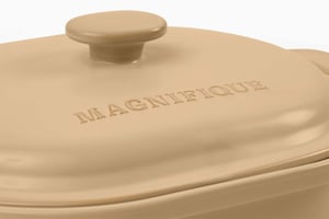 The Claypot: Pot & Lid Set Brown Sugar