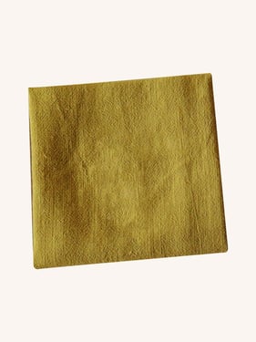 Cotton Linen Napkins Solid Color Placemats Tea Towels - Yellow / One-Size