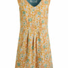 Weird Fish Indus Printed Jersey Tunic Deep Amber Size 10