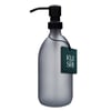Grey Soap Dispenser Stainless Steel Pump