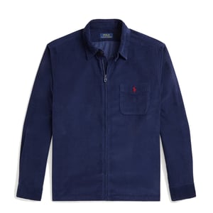 Polo Ralph Lauren Corduroy Full-Zip Overshirt Newport Navy