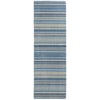 Fine Stripes Runner Blue/Beige - 67x200cm