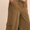 Khaki Utility Balloon Trousers