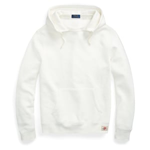 Polo Ralph Lauren Fleece Hoodie Deckwash White