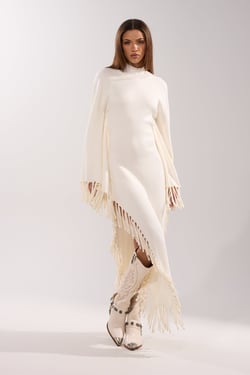 AKIRA Sweater Weather Knit Midi Dress | Size 1X