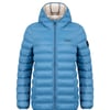 Weird Fish Eshka Lightweight Padded Jacket Washed Blue Size 16