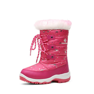 DREAM PAIRS Kids Winter Snow Boots