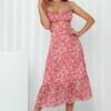 Kaitlyn Midi Dress Pink