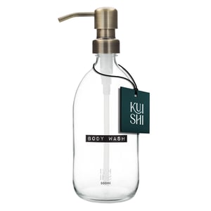 Vintage Clear Dispenser Bottles