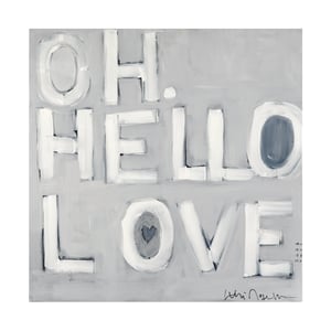Oh, Hello Love Art Print