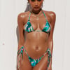 HELLO MOLLY Sandbar Swim Top Print