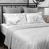 QE Home Cool Touch Blanket, Grey, Queen