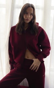 Elija Hoodie (Plum) - S