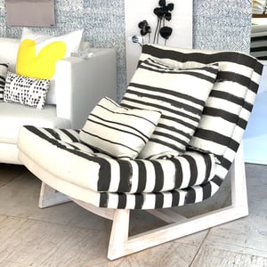 Romeo Chair In Ships Ahoy Linen