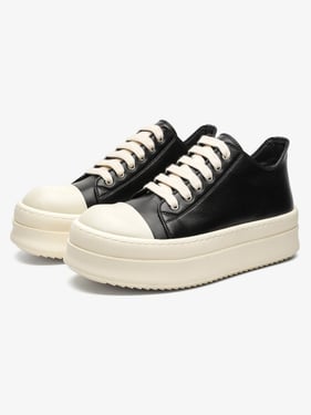 Low-top German Training Chunky Sneakers - Black / 45