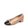 DREAM PAIRS Bow Ballet Pumps