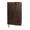 Leather Passport Holder - Dark Brown