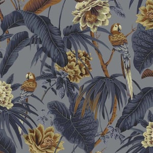 PARADISA Wallpaper - Paloma Grey