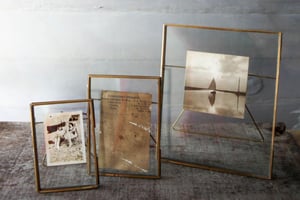 nkuku Danta Frame | Decorative Accessories | Antique Brass | 5 x 7