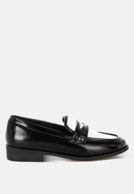 BUGLE Duo Tone Penny Loafers