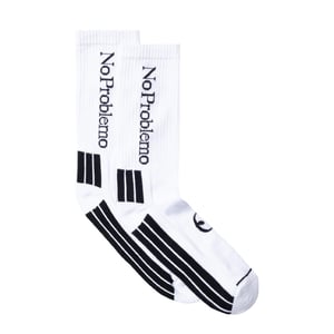No Problemo Sock White