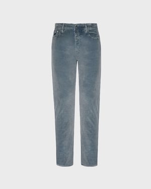 Vilebrequin - Men Vintage Faded 5-pocket Corduroy Pants - Jeans - Gbetta18 - Grey - Size 40