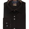 Long Sleeve Cotton Black Shirt